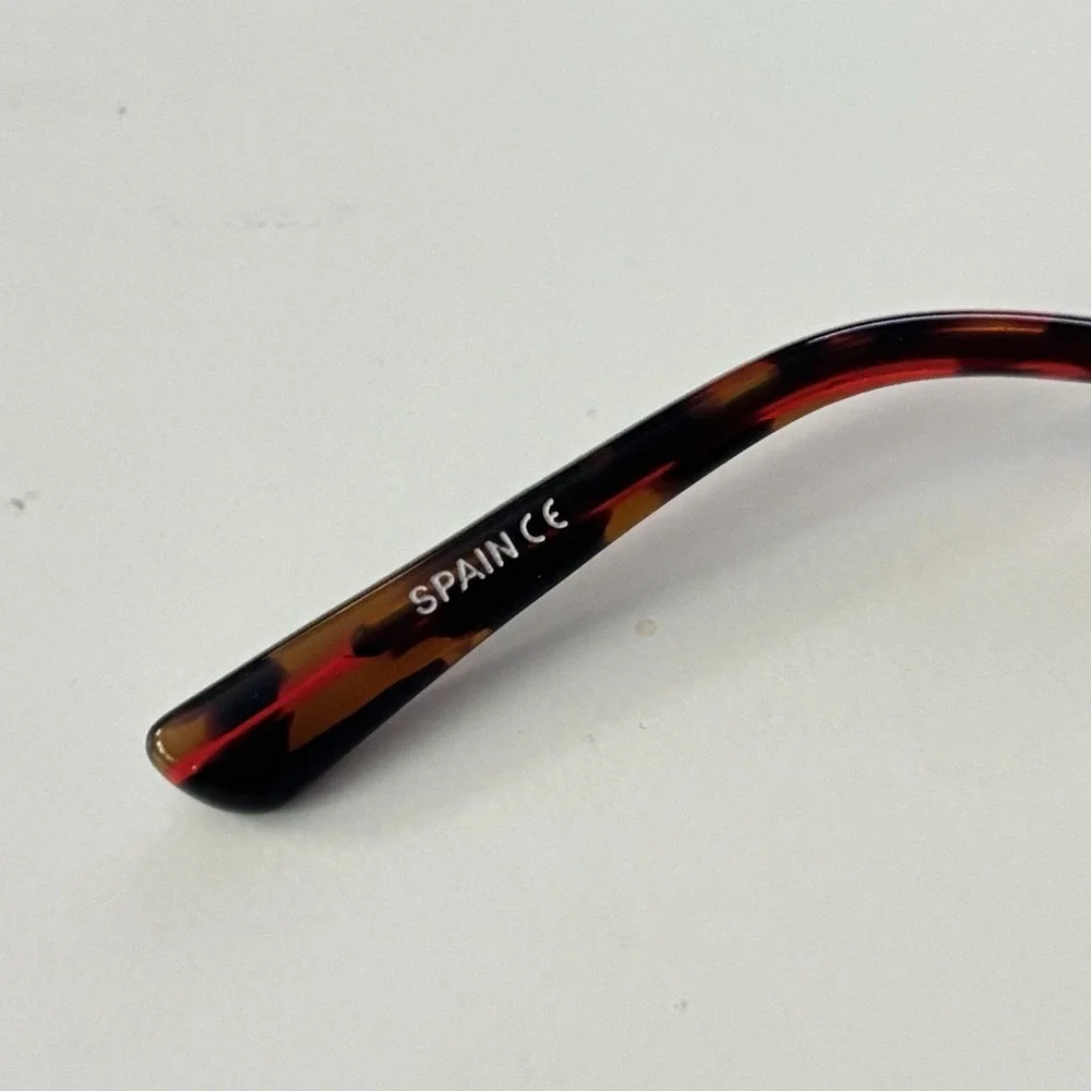 Etnia Barcelona OLAF BKRD Aviator Sunglasses Black Red Metal 52-16-135